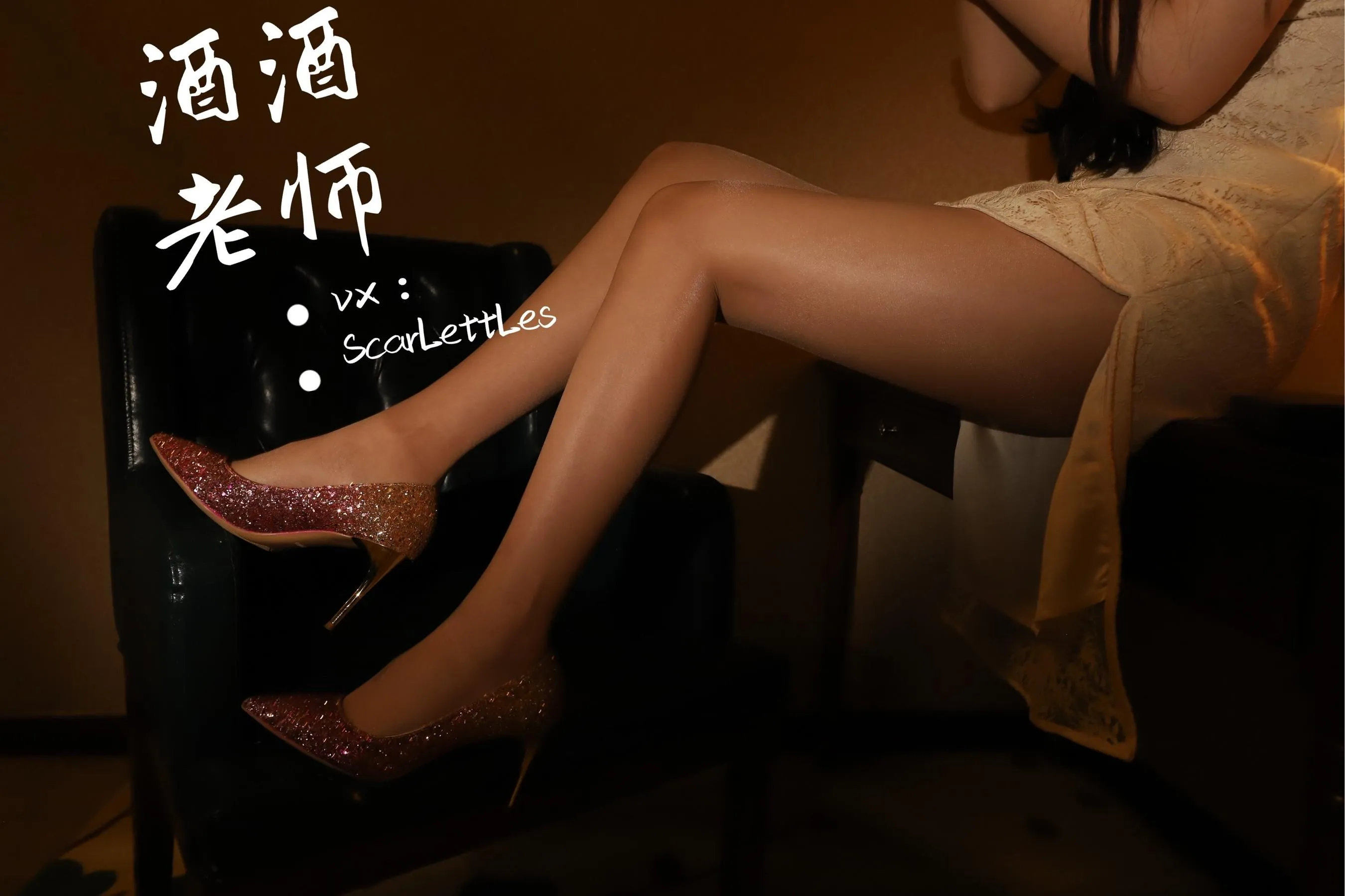NO.023 酒酒老师 23《旗袍裙下的银河丝》 [51P]插图8